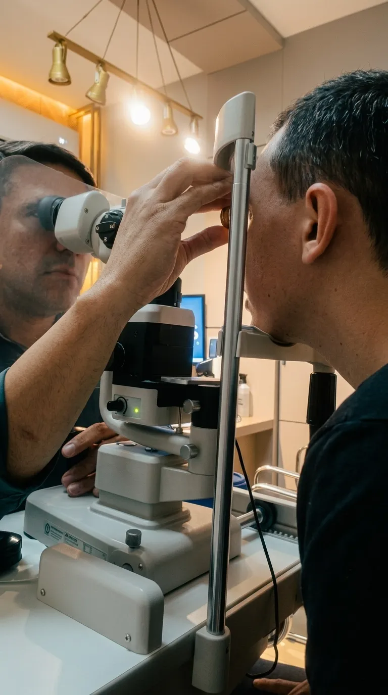 Retinopatia e fundo de olho